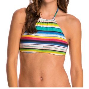 Billabong High Neck Reversible Bikini Top